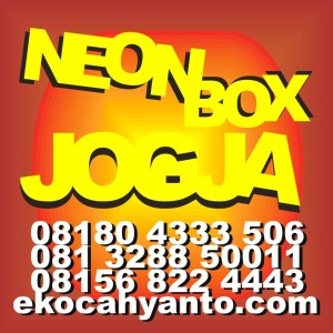 Jual Jasa Pembuatan Papan Nama Neon Box Huruf Timbul Murah Di Jogjakarta Yogyakarta